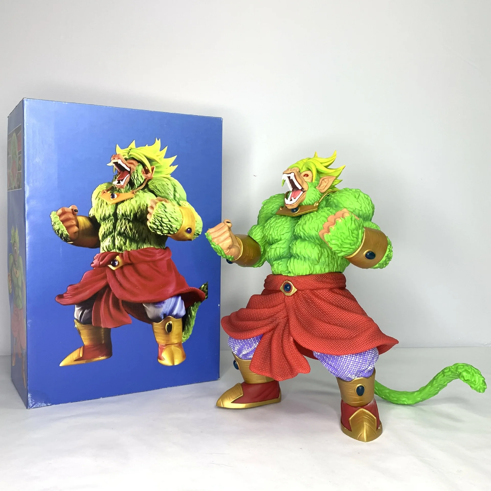 36cm Gk Dbz Great Ape Super Saiyan Broly Action Pvc Collection Model Toy Anime Dragon Balls Figure For Gifts