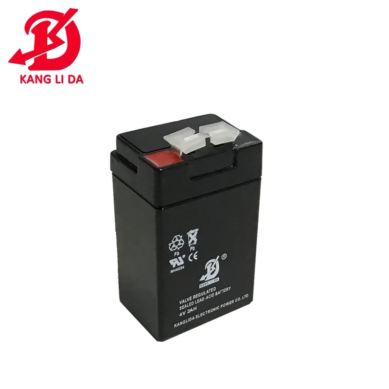  4v2.5ah 2500 мА/ч электрический фонарик свинцово-кислотная батарея 4v 2ah