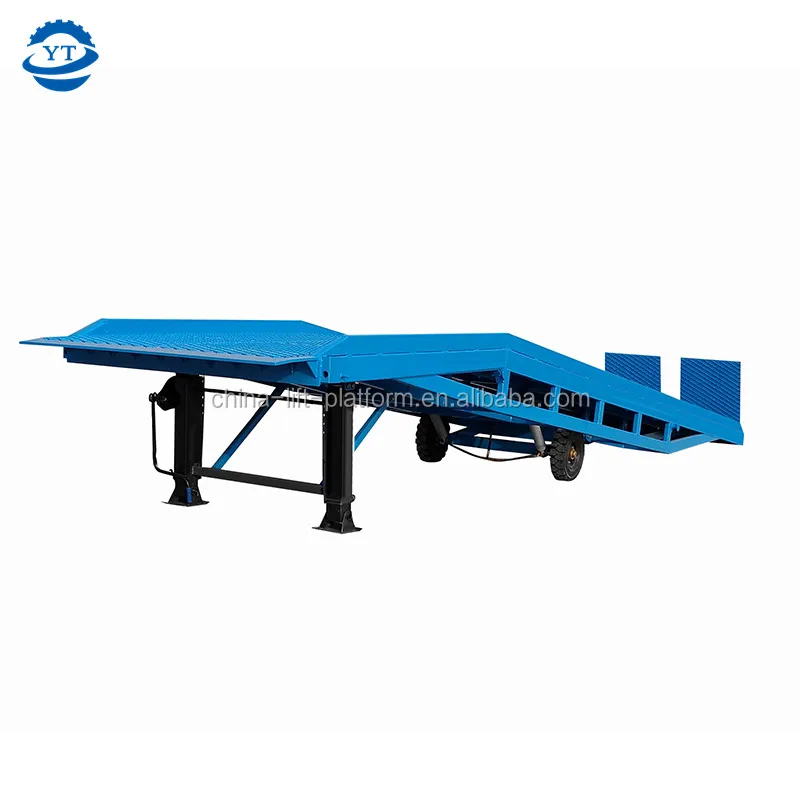  CE Approved Warehouse Electric Adjustable Truck Mobile Hydraulic Loading Dock