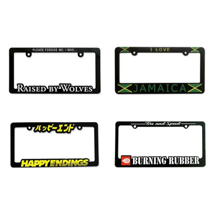 Lastic 3D рамки номерного знака США принимают индивидуальные услуги