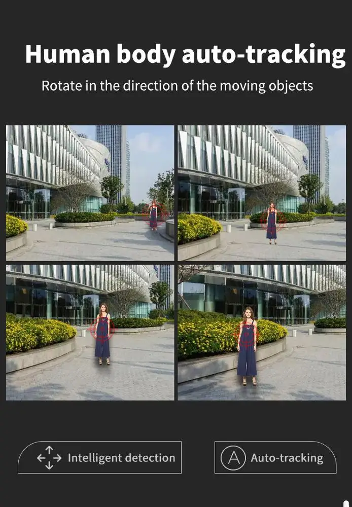 Wholesale Mobile Remote Control Video Recording IP66 Waterproof Smart Auto Tracking Outdoor FHD 1080P Wireless CCTV Camera WiFi