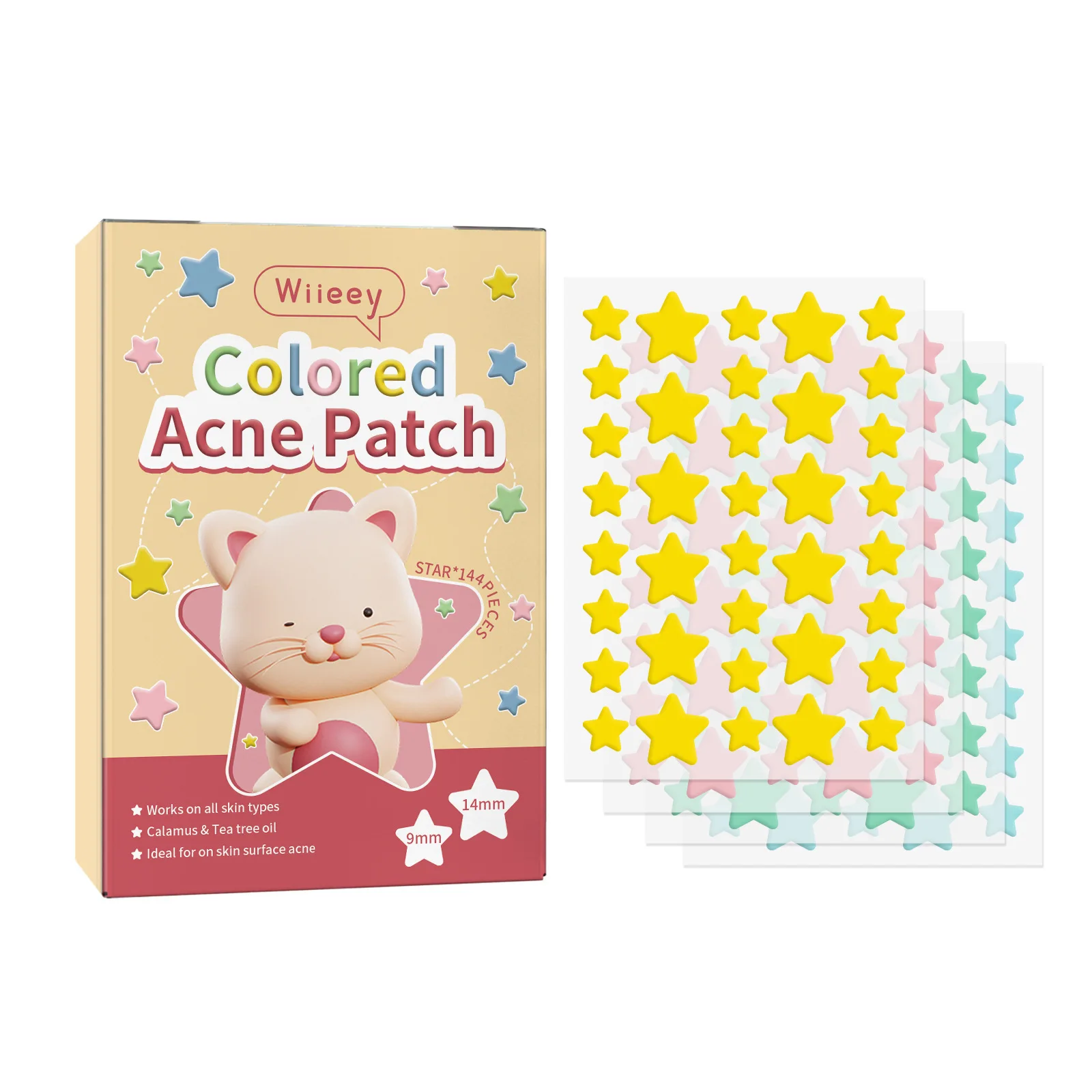 Private Label New Micro Needle Acne Pimple Healing Patch Invisible Master Hyaluronic Acid Microneedle Acne Patch for Skin Care