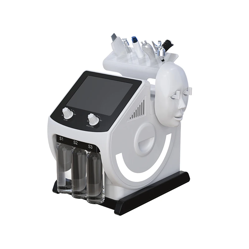 2024 H202 6 in 1 Microdermabrasion Aqua Peel Deep Cleaning Skin Tightening Portable Hydro Water Facial Jet Machine Hydrofacials