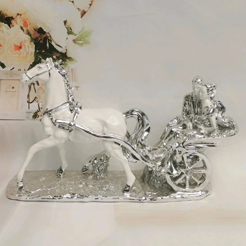 customized cheap price  figure sculpture bedroom resin crafts wedding gift decor couple car