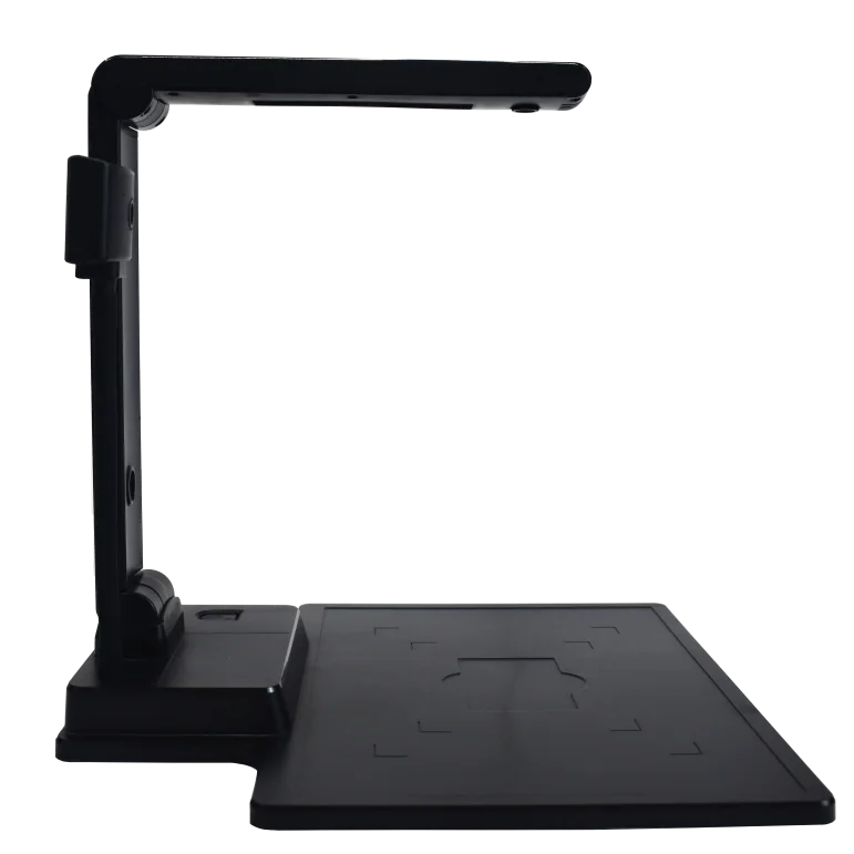 8.0MP A3 Scanner Visual Presentation Digital Projector Visualizer With Led-Filled Light Strip Secondary Camera For Bank