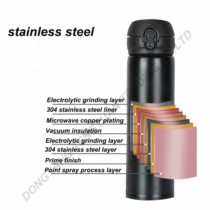 TY 350ml 500ml in stock Newest custom logo solid color  portable vacuum 316 stainless steel insulation flask