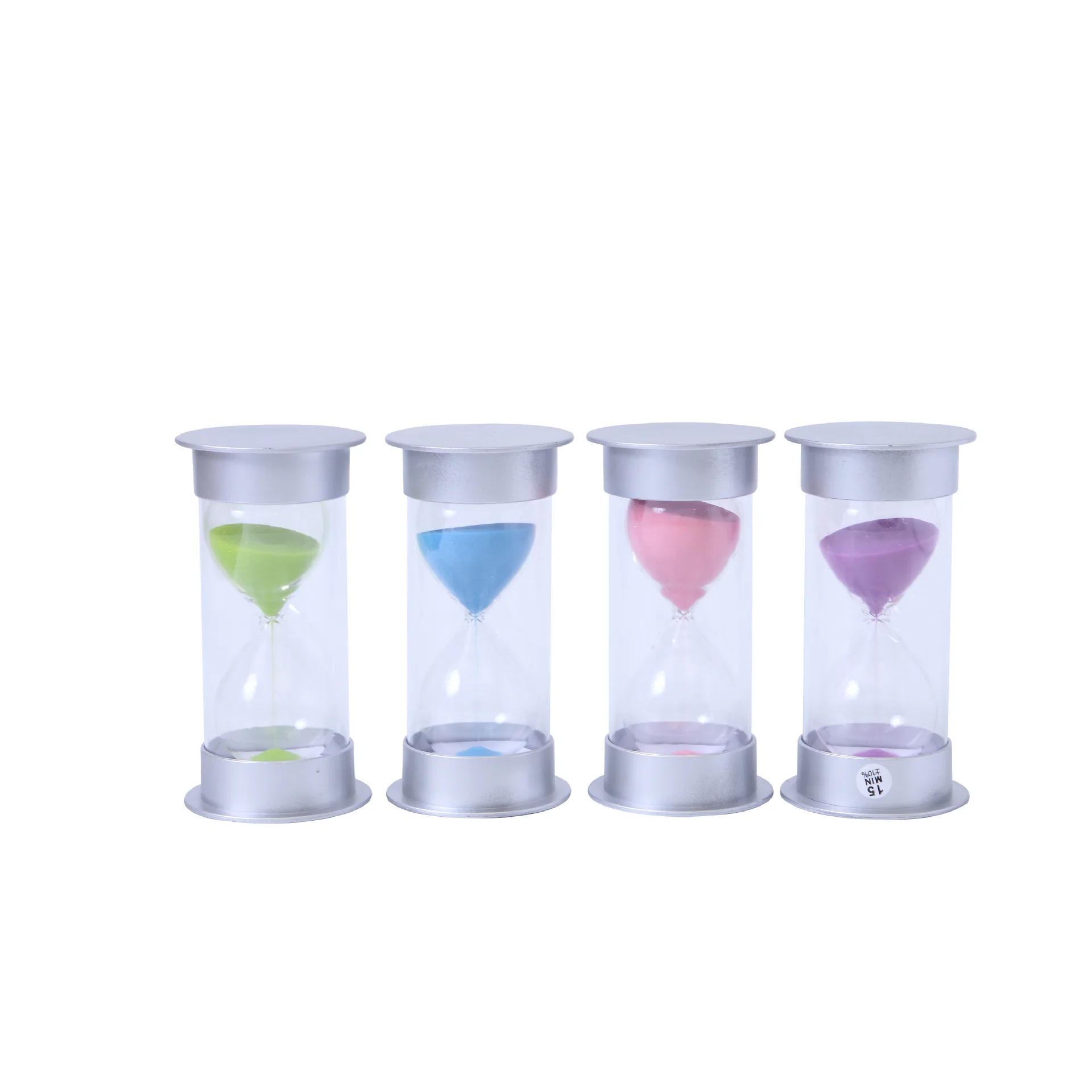 Hourglass Macaron Fresh Color Glass Timer Funnel Creative Gift Home Decoration Craft Gift Glass Timer