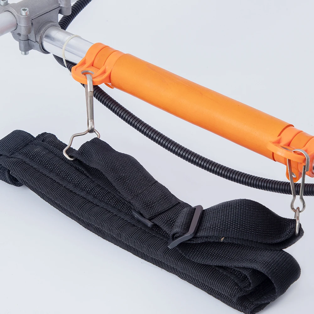 High power single cylinder 40.2cc gasoline brush cutter grass trimmer