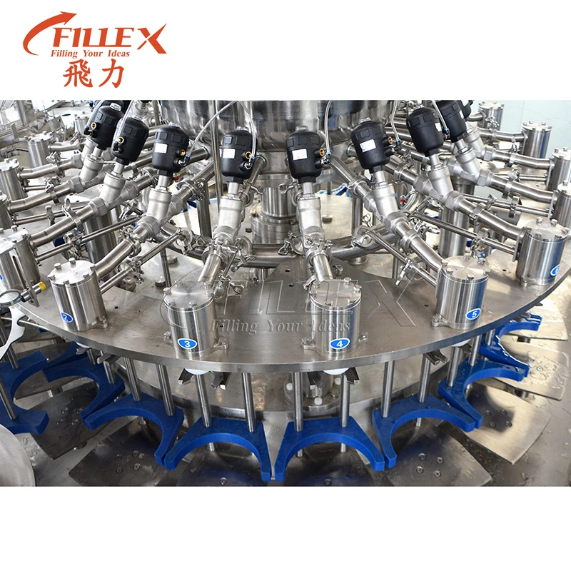Automatic Milk Bottling Line Aseptic Filling Machine For Drink Milk And Juice For Sale
