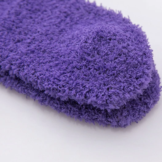 Super Soft Thick Warm Plush Fluffy Slipper Sock Women Casual Sleeping Fuzzy Cozy Socks