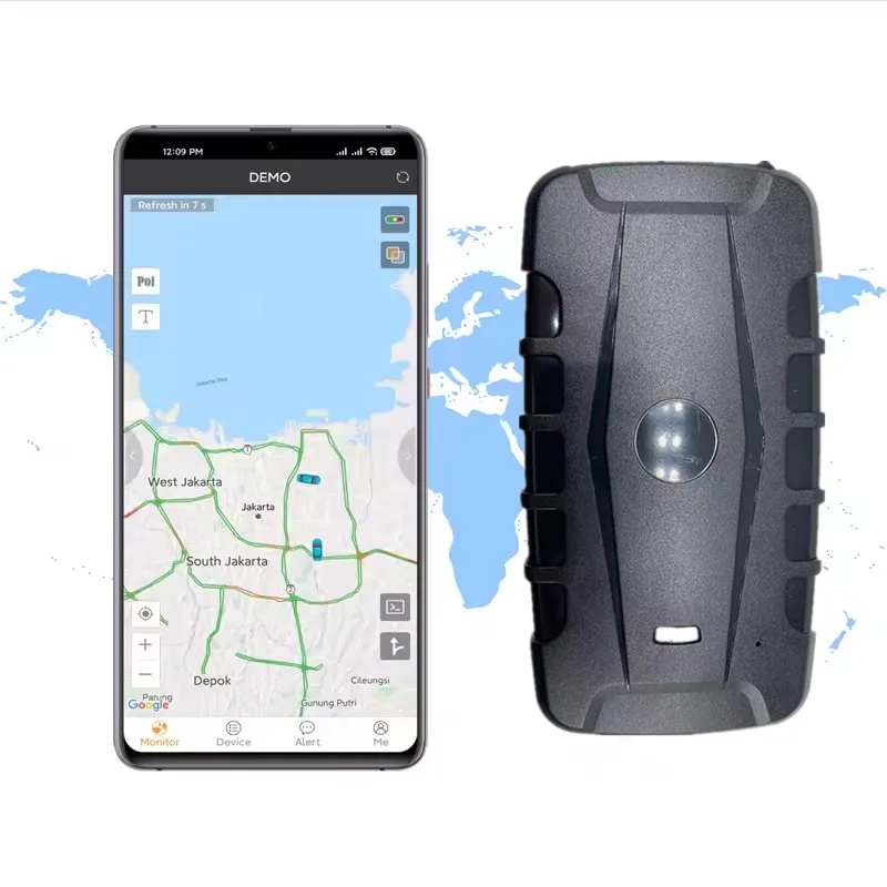 Wireless 4G Strong Magnetic GPS Tracker B1/B2/B3/B4/B5/B7/B8 All 4G Band Anti Lost Container GPS Tracking Device 4G