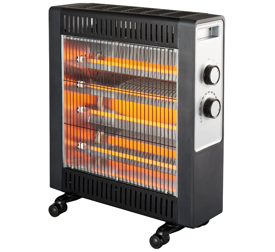 2023 new Thermostat Quartz Heaters Electric Room IR far infrared heating 2200W portable