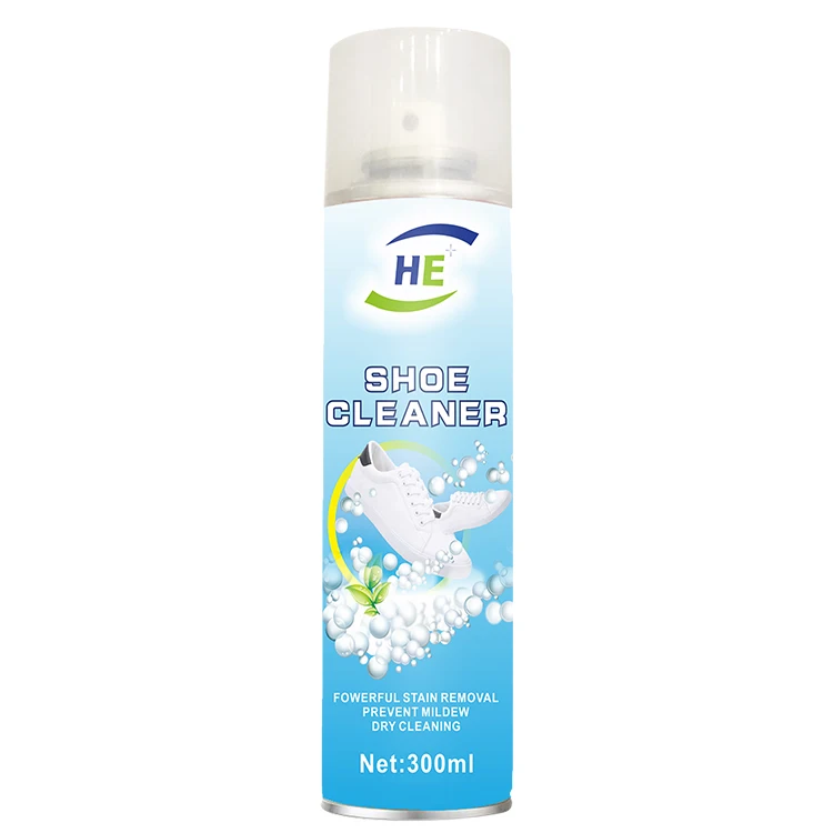 Wholesale price Sneaker Leather Care Cleaner Sport Shoes Whitening Agent Spray Foam White Shoes Cleaner