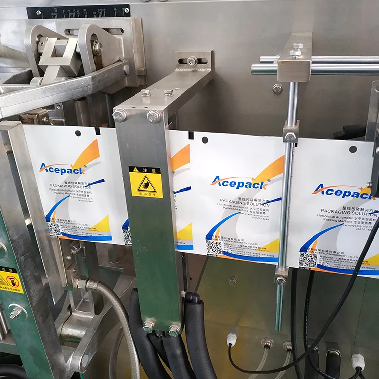 Automatic doypack zipper pouch filling machine stand up pouch packing Production line