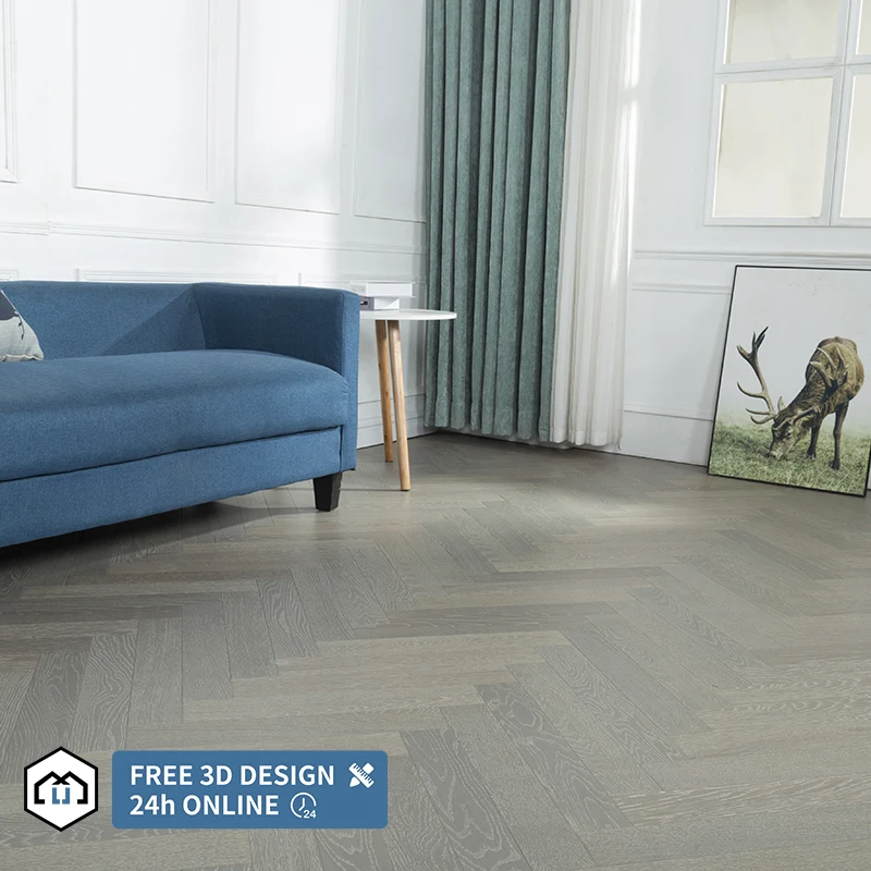 natural oil/wax oil European Oak Engineered Wood Flooring