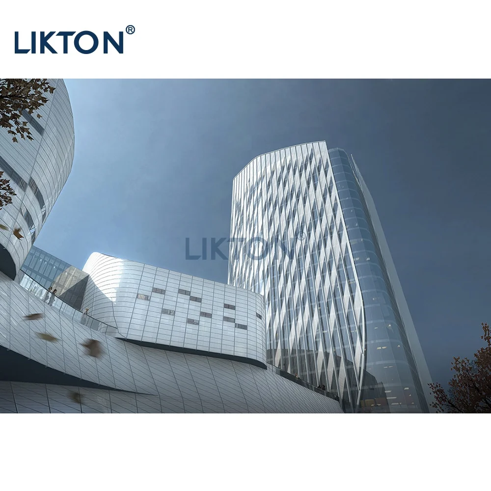 Ventilated Exterior Decoration External Cladding Veneer Aluminum Facade Panel Accessories And Curtain Walls