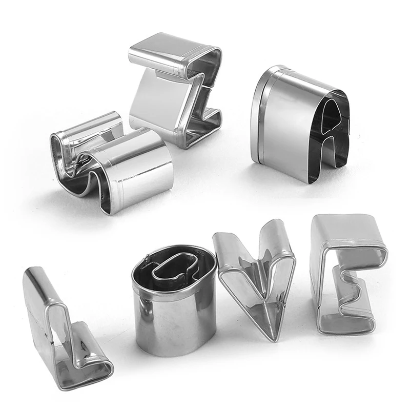 DIY Fondant Baking Tools Biscuits Mold 26 Pcs/Set Stainless Steel Alphabet Cookie Cutter