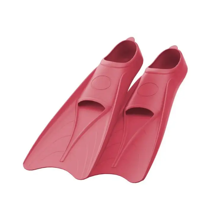 Woman Short Rubber Monofin Black Diving Flippers Carbon Custom Diving Fins