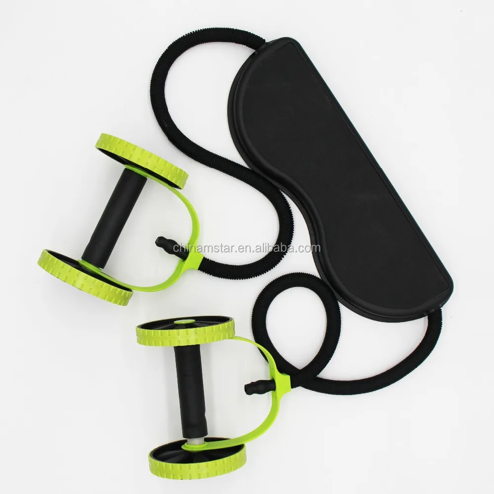 Multi Function Core Muscle Exercise Double Roller Wheels Revoflex Xtreme