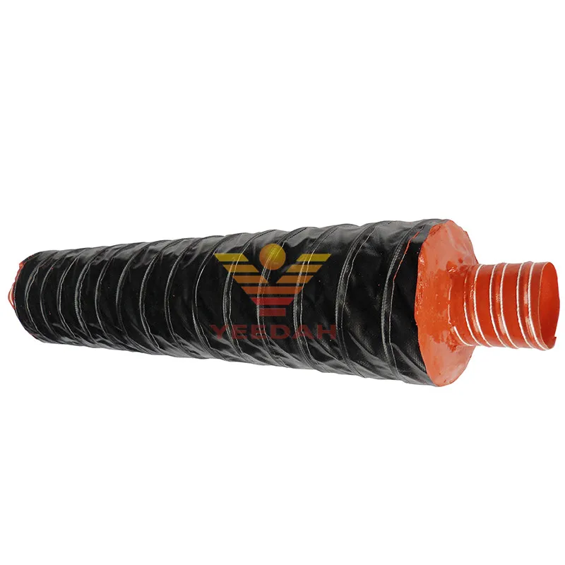 Wire flame retardant Thermal Insulation silicon steam hose