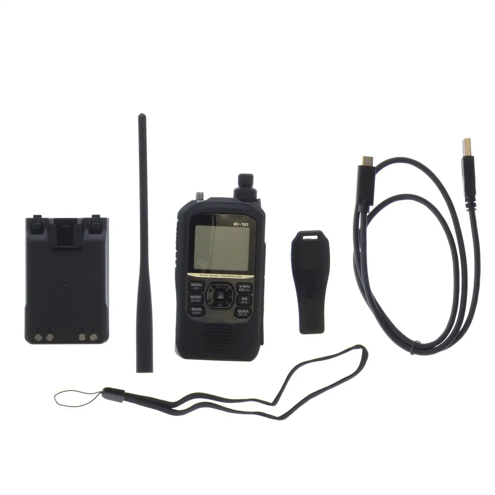 ID-50 VHF UHF Многофункциональный D-Star 144-430MHz USB портативные приемопередатчики высокая двухсторонней радиосвязи GPS рация автомобиля