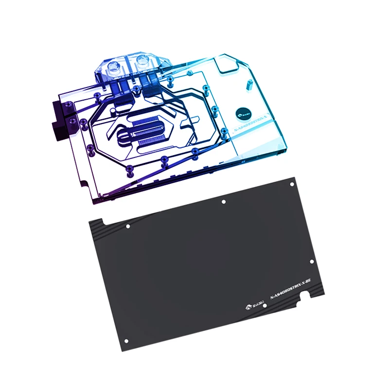 Bykski N-AS4080STRIX-X,4080 Series GPU Water Cooler For ASUS ROG STRIX GeForce RTX 4080 Cooling Block, VGA Liquid Cooler 5V 12V