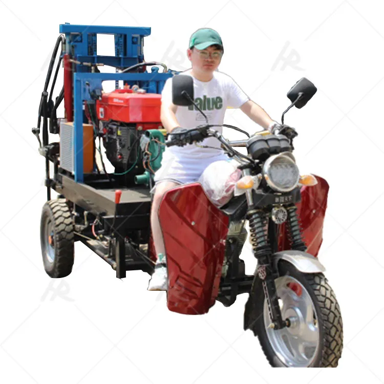 Hongrun Cool 22HP дизельный мотоцикл буровая установка для 150 м хорошая машина