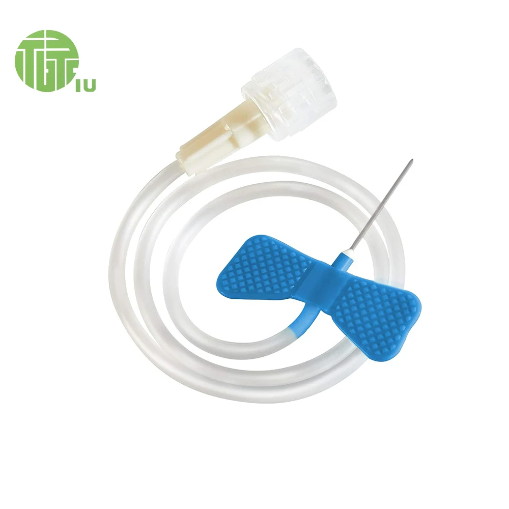 Medical 21G 22G 23G Sterile For Hospital Disposable Wings Butterfly Needle Types Of Scalp Vein Infusion