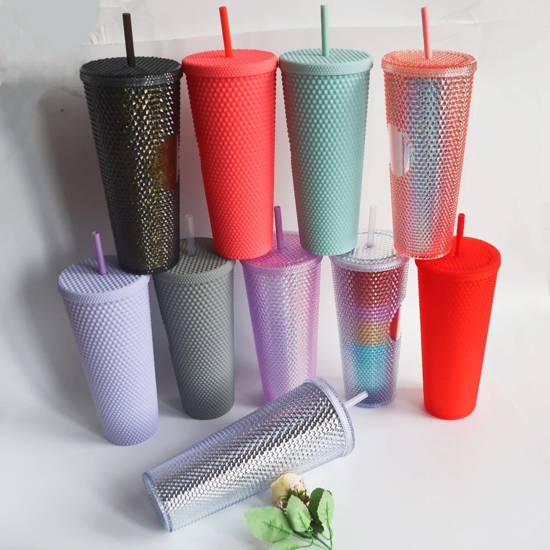 Taza изготовленный на заказ для младенцев блестящие прямые двойные стенки пластиковой питьевой многоразовые сублимации Сиппи