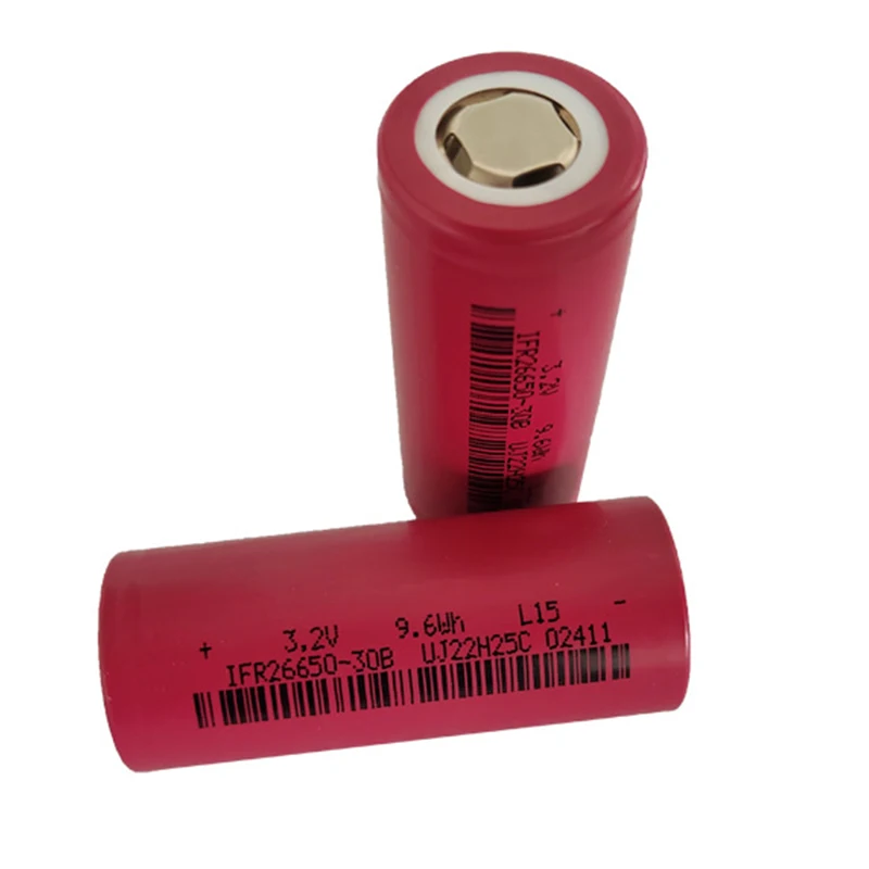 Top sale Lifepo4 lithium li ion lfp 26650 3.2v 6000mah 26650 battery cell for flashlight Portable equipment