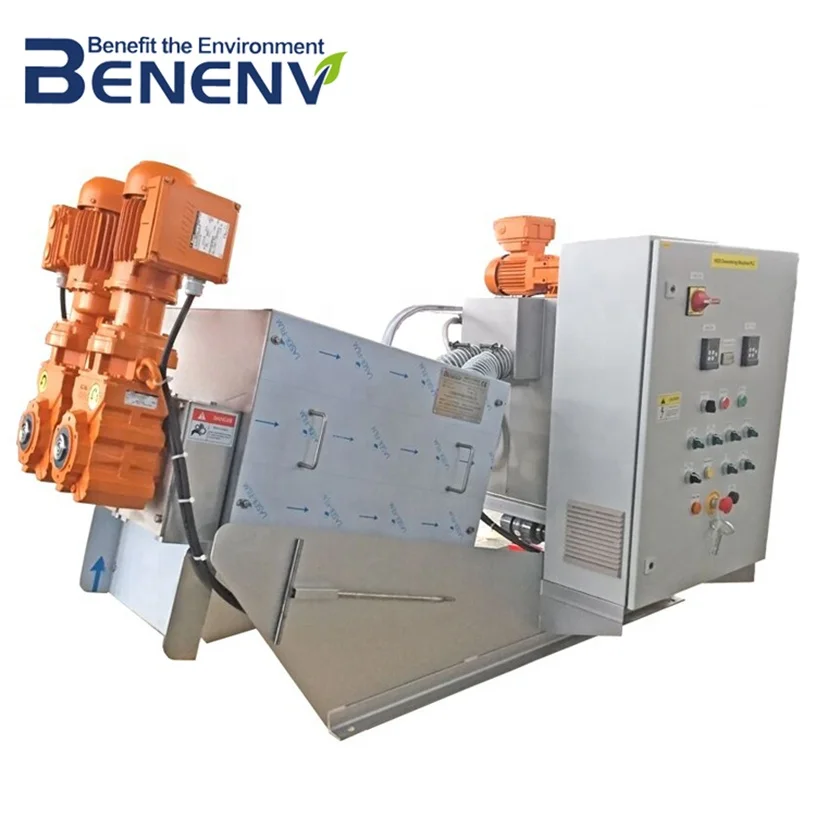 Пресс-машина для обезвоживания масляного осадка