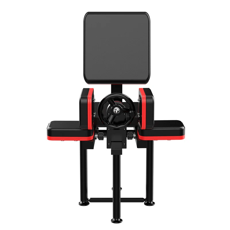 Gym Fitness Flex Bench Crotch Open Leg Split Yoga Exercise Stretch Machine With Adjustable Wheel