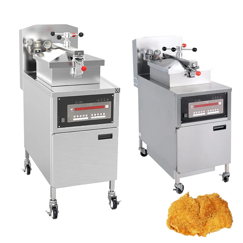Industrial 1.5L fresh chips pressure fryers potato chips frying chicken electric machine deep fryer price