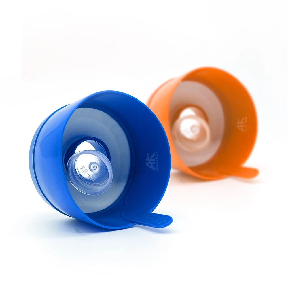 100% new material colorful 19 liter water bottle caps 55mm neck size 5 gallon plastic bottle cover