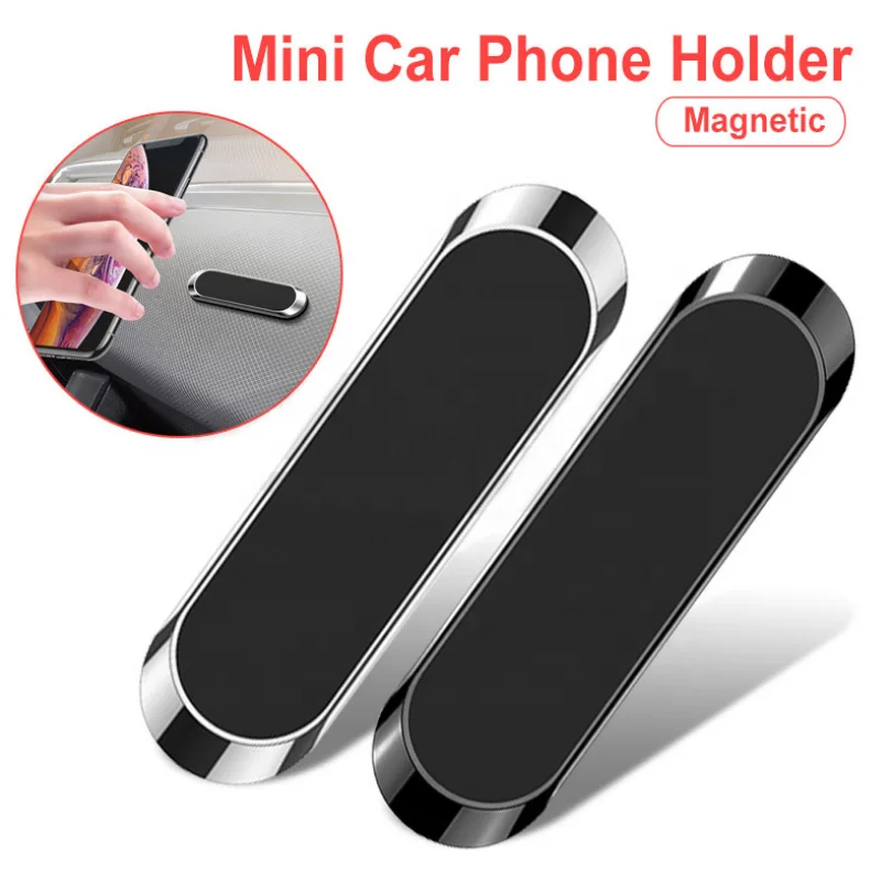 Air vent car aluminum phone holder adjustable car mobile phone holder in retail box
