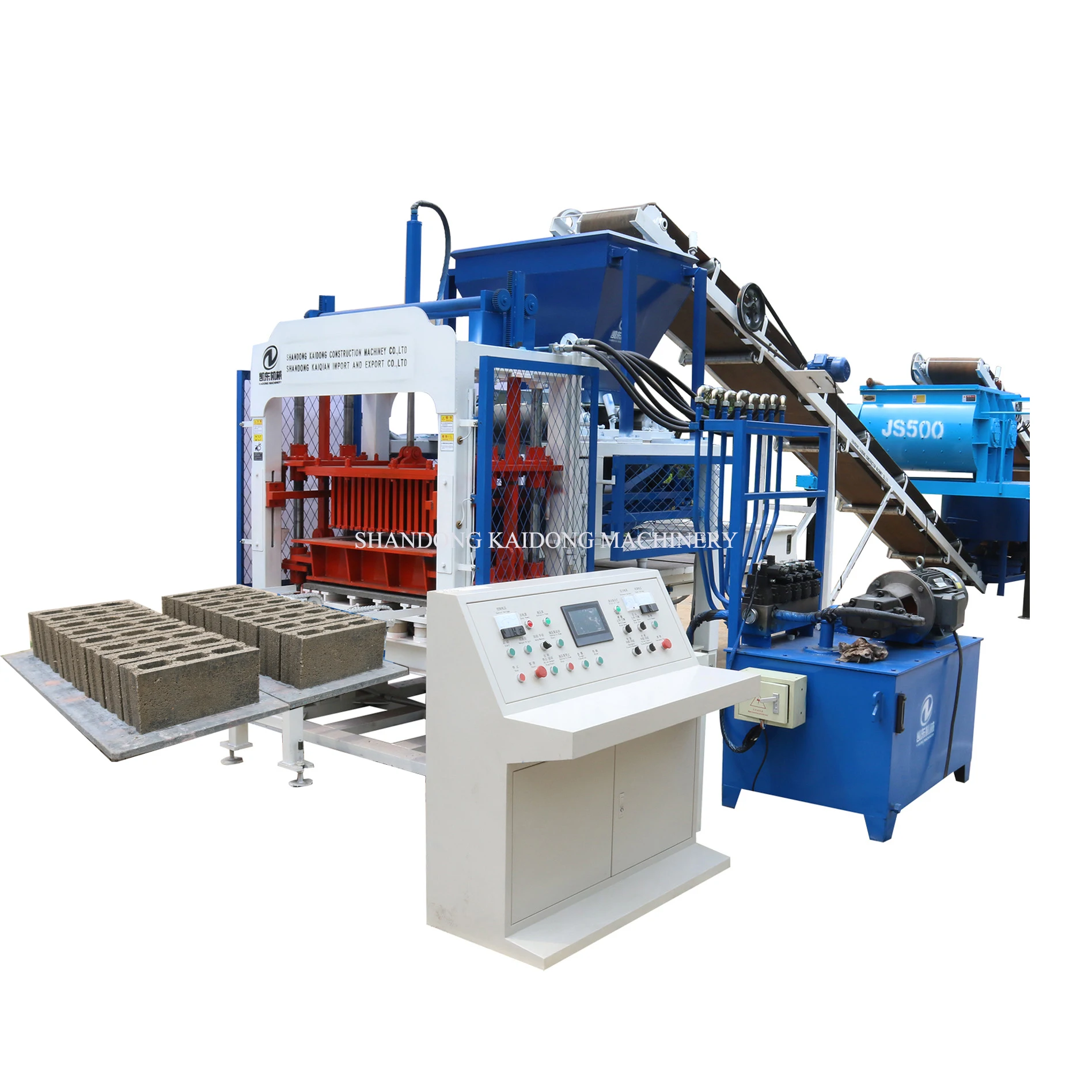 Qt4-15 habiterra Interlocking cendres volantes paver creux beton solide ciment bloc machine prix