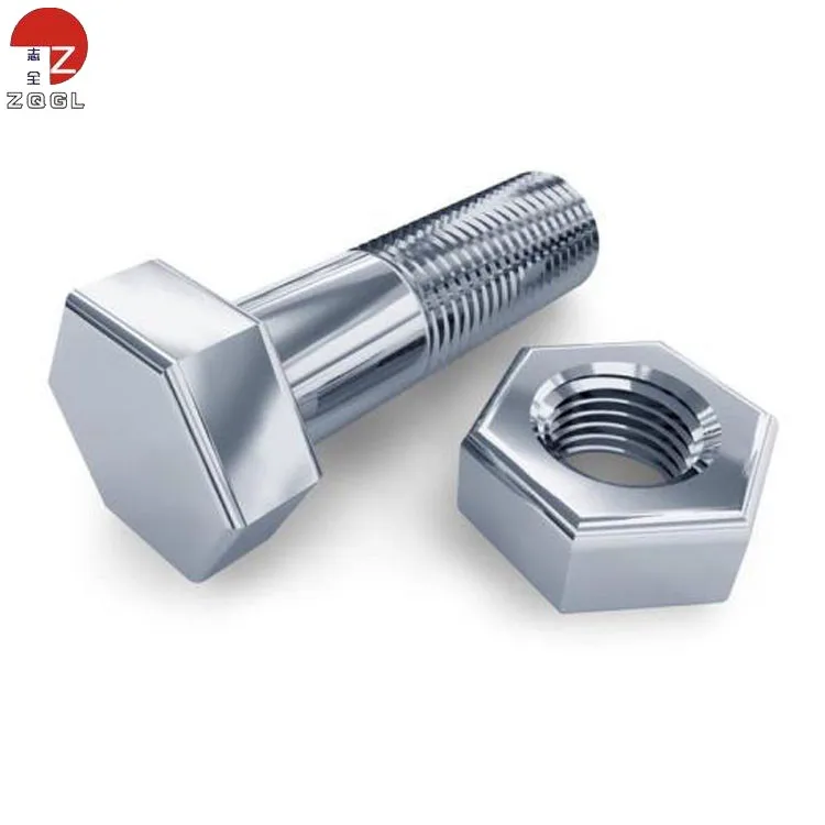 Factory customized  Stainless Steel SS201,SS303 Nut And Bolt