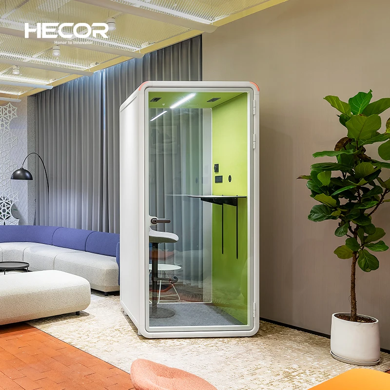 Office Vocal Booth Work Phone Isolation Soundproof Meeting Booth Manufacturers