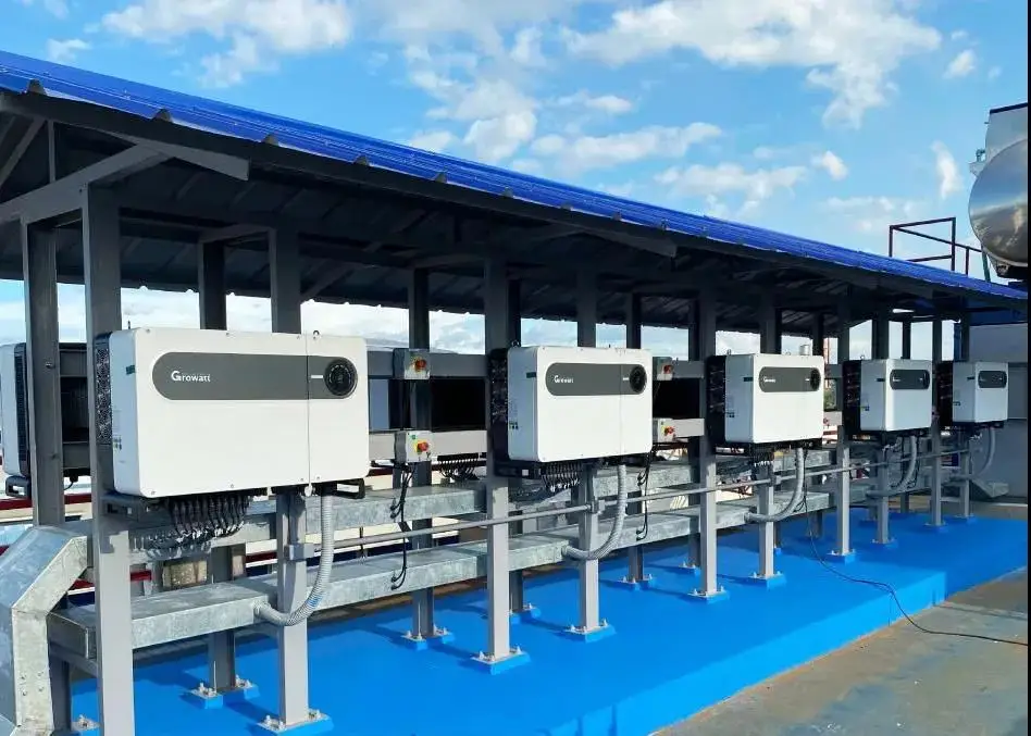 GROWATT 1Mw Solar Inverter 125kva Converter Price Exhibition EU Three Phase 120kw 110kva 100kwp MAX100K MAC PV Inverters
