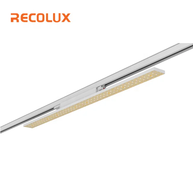 
LED Track Linear Rail Light RA80 Or CRI 90 4 wires 3 phase For Supermarket Shop Retail 