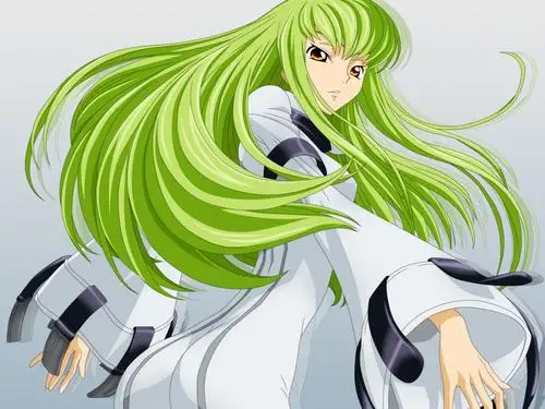 Wholesale Rance 9 The Helman Revolution Shizuka Masou Long Straight Green Cosplay Wigs