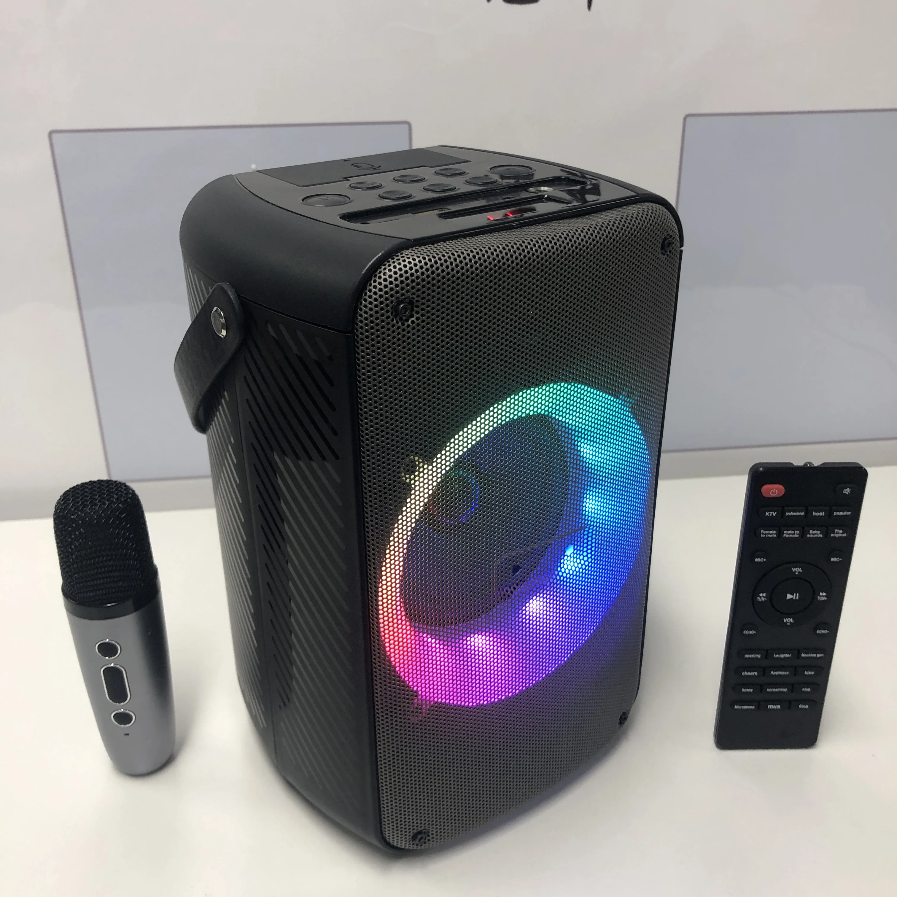 Bluetooth-колонка с микрофоном звуковое оборудование усилители микрофоны живая стерео беспроводная уличная