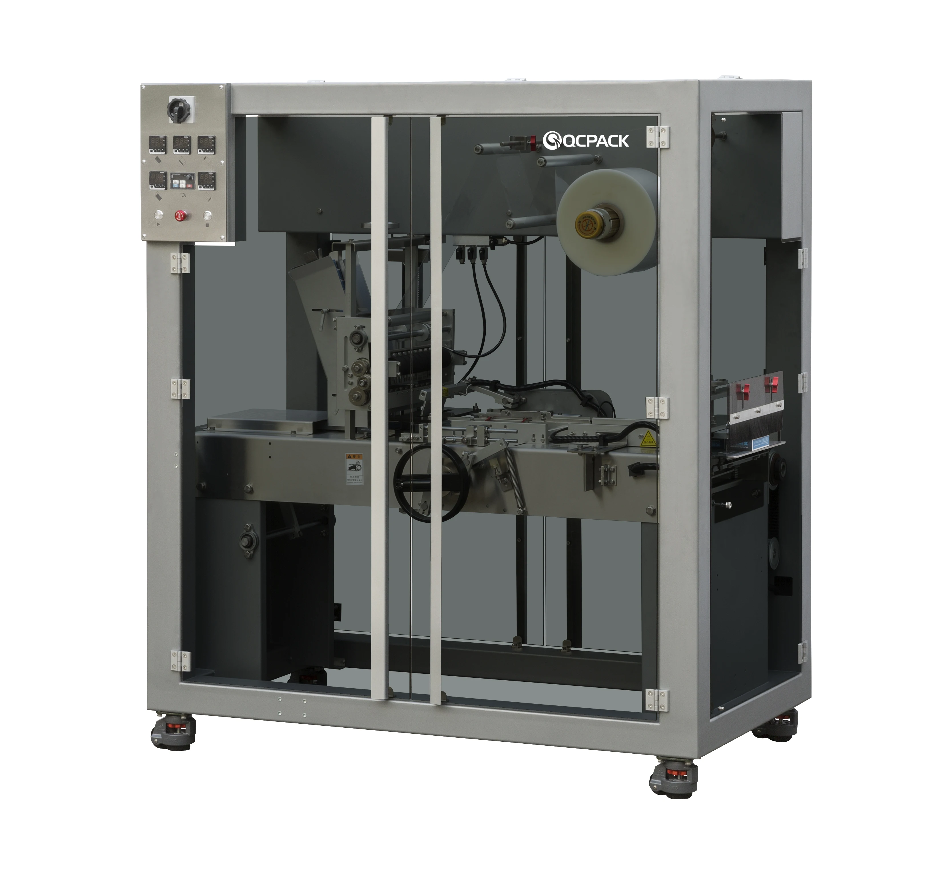 Box film wrapper automatic cellophane packaging machine from Chinese manufacturer