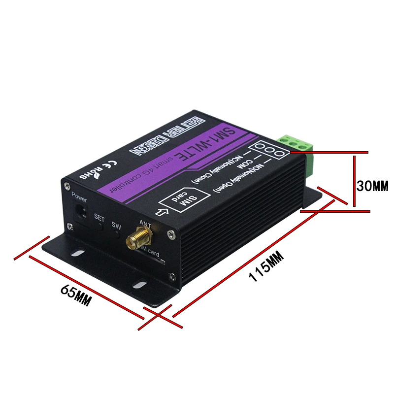4G GSM wireless control remote iot relay switch gate controller