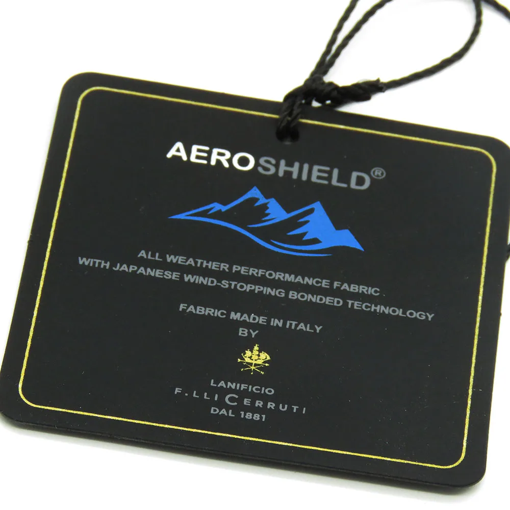 custom printed logo soft touch deep black paper board with string rope bottle neck hang tag