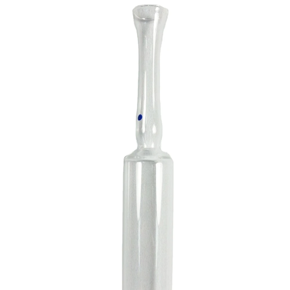 Glass ampules for injection10ml clear blue dot form C glass ampoules for bacteriostatic water