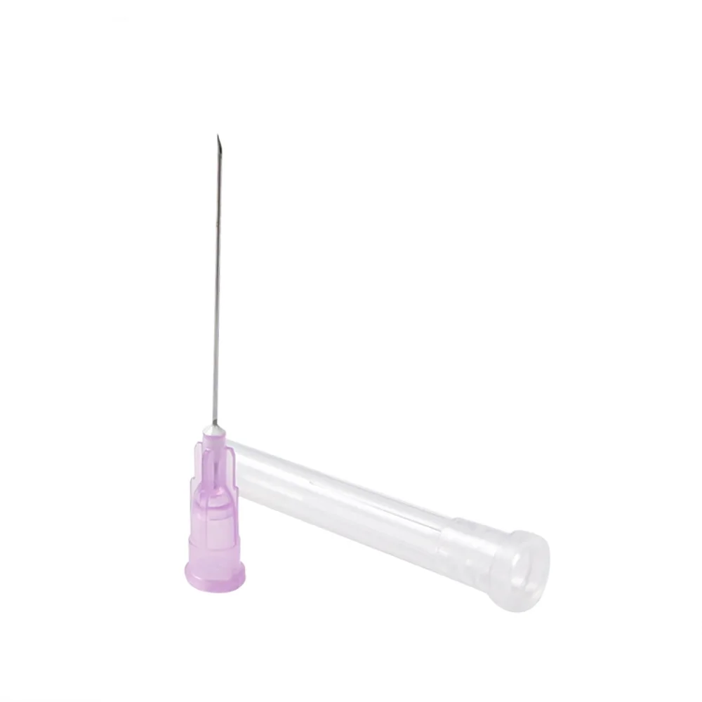 Disposable sterile medical hypodermic injection needle CE