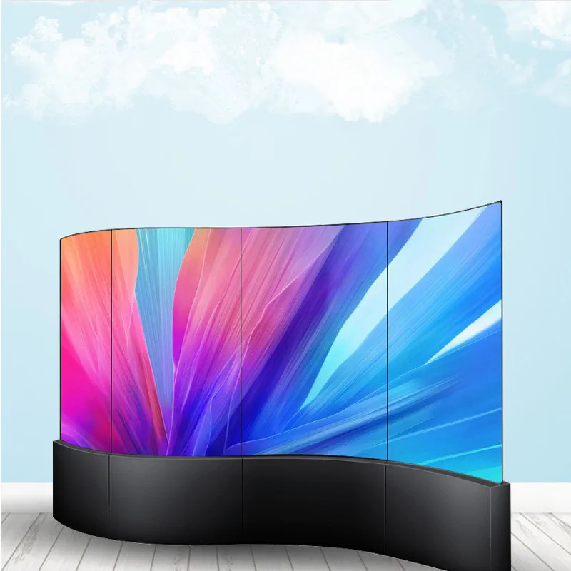55 inch Flexible Curved Display OLED Customized Shape Screen for Advertising Exhibition and Events