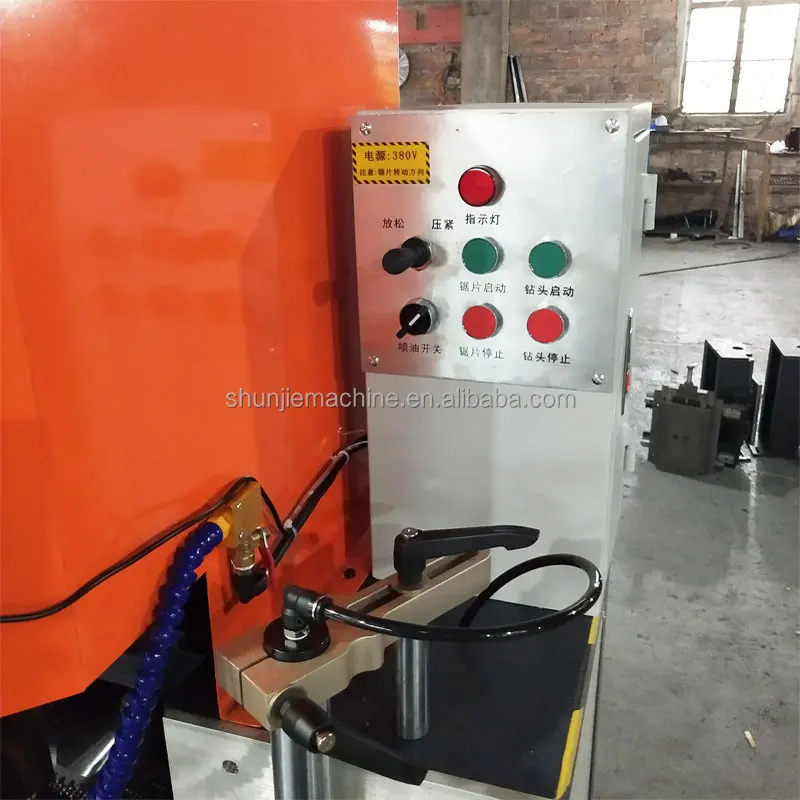 Wholesale Dual axis aluminum profile drilling and milling machine lock hole Milling Machine door and window making machine