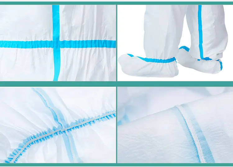 Rhycomme type5&6 disposable protective coverall